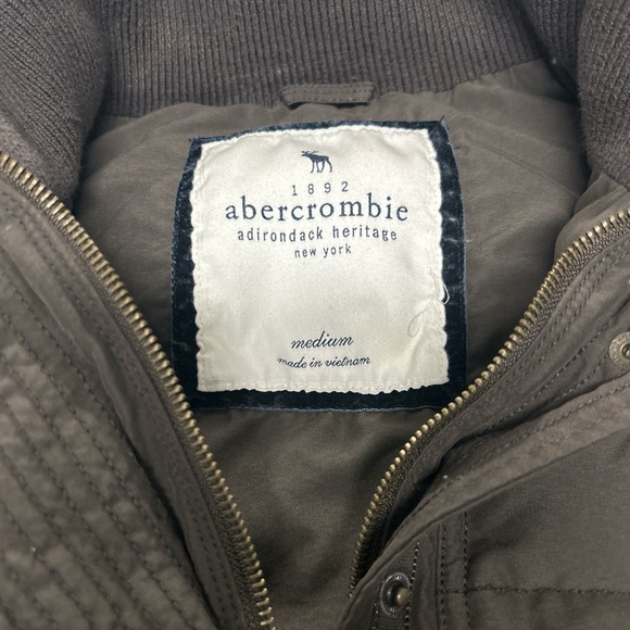 Abercrombie & Fitch Chocolate Brown Y2K Fitted Vest - Picture 2 of 5